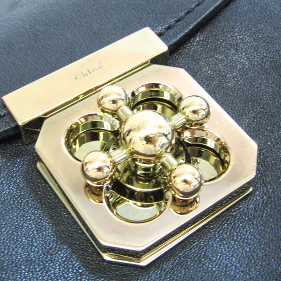 Chloé Elsie 01 13 50 65 Women's Leather Handbag,Shoulder Bag Black - Picture 7 of 13